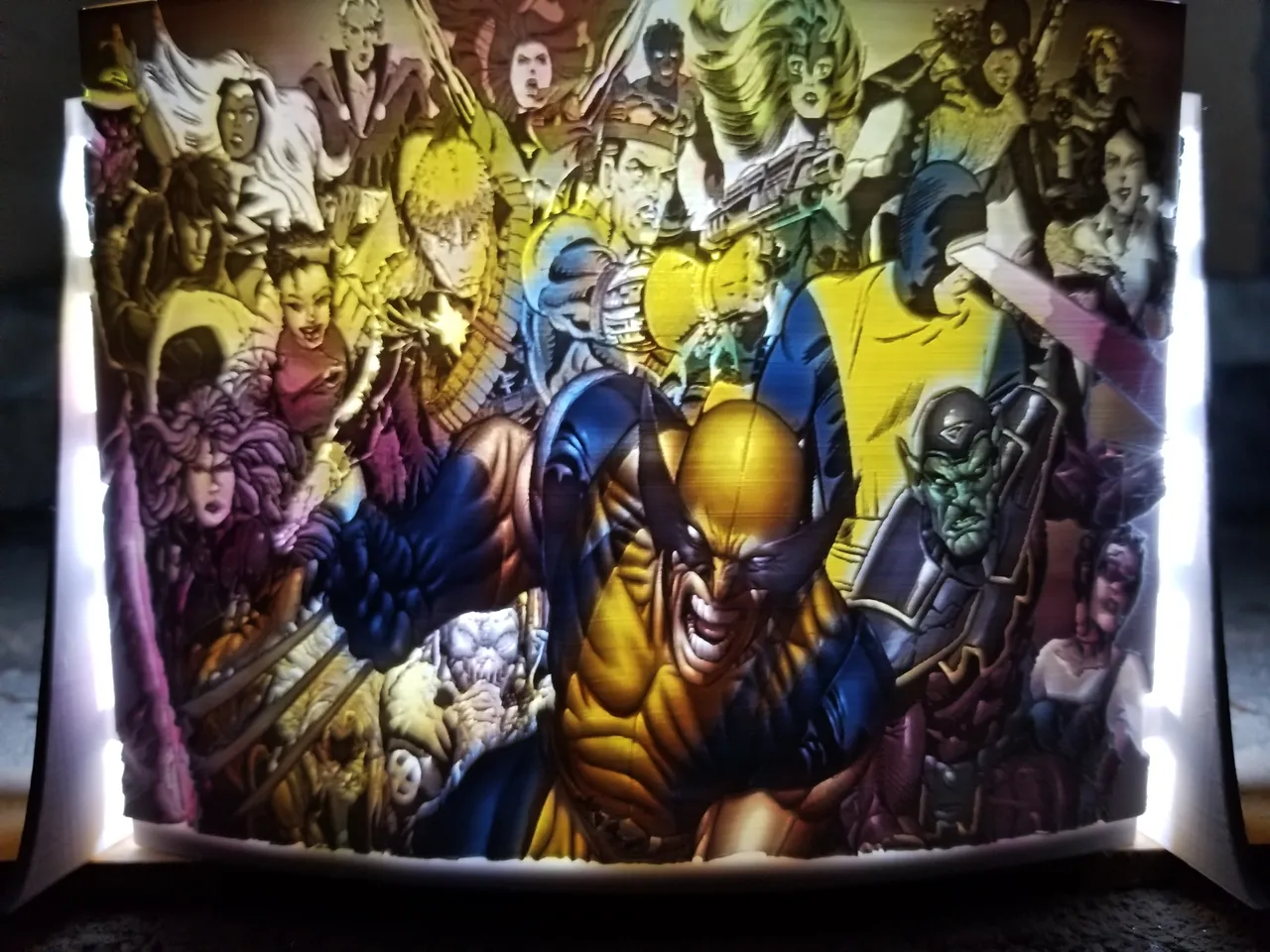 X-men Color Lithophane par RMECU311 | Téléchargez gratuitement un modèle  STL | Printables.com