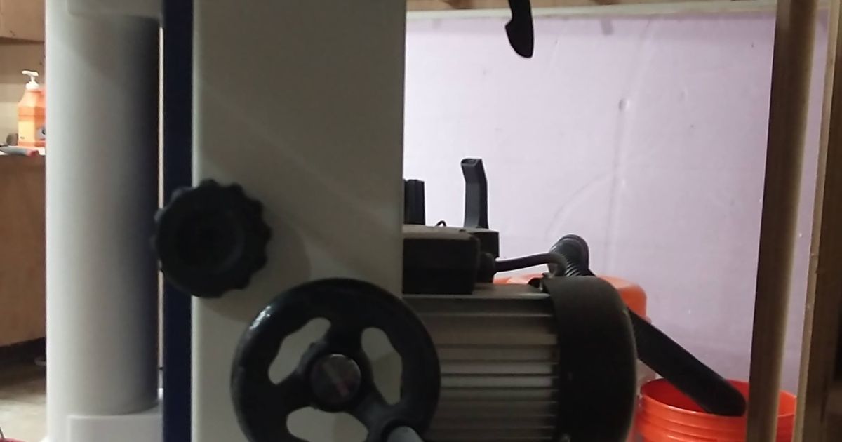 Rikon 14" Bandsaw Dust Collection Setup by BrandonGene Download free