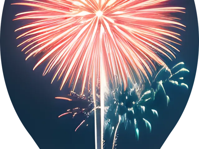 HueForge Fireworks