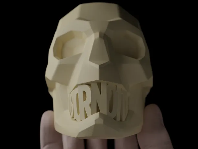 "To Be or Not To Be" Skull