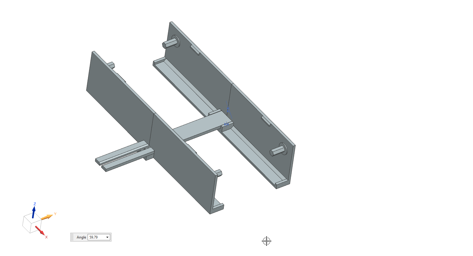 Filament Spool Holder, width adjustable