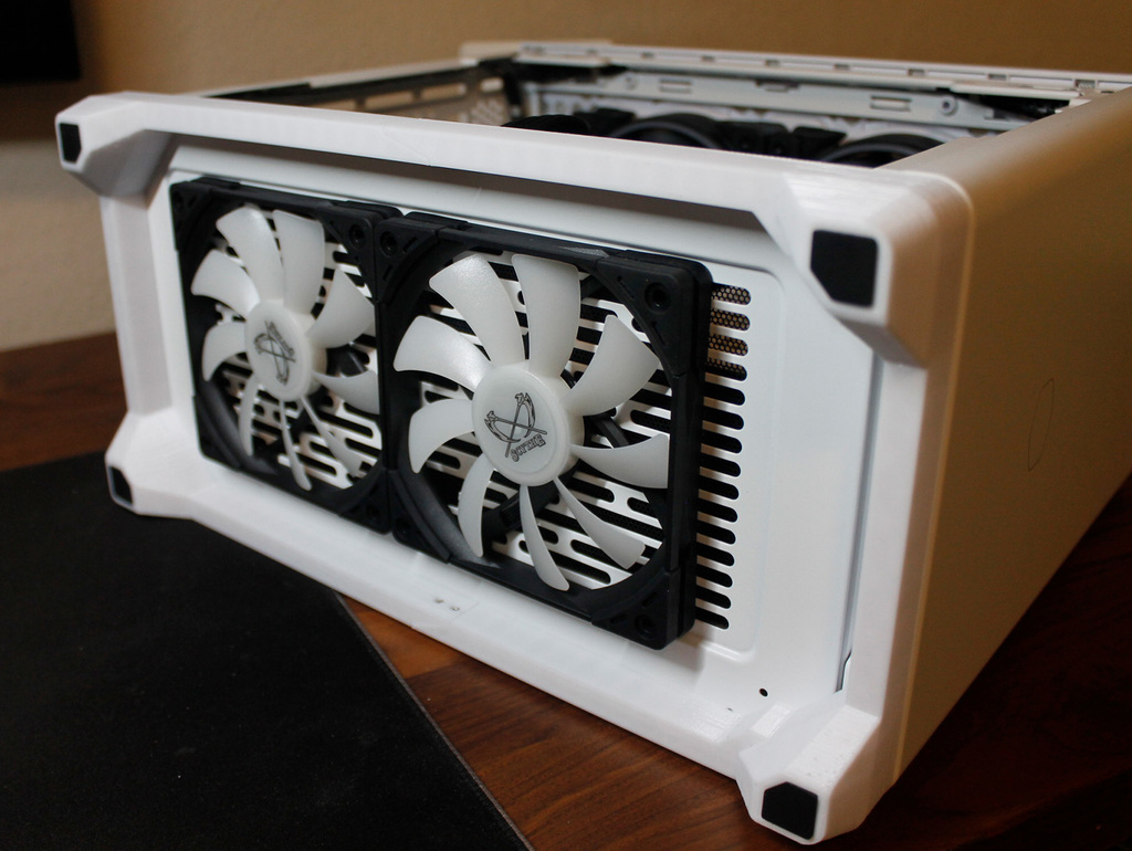 NR200 Fan Riser Feet by DROUGA | Download free STL model | Printables.com