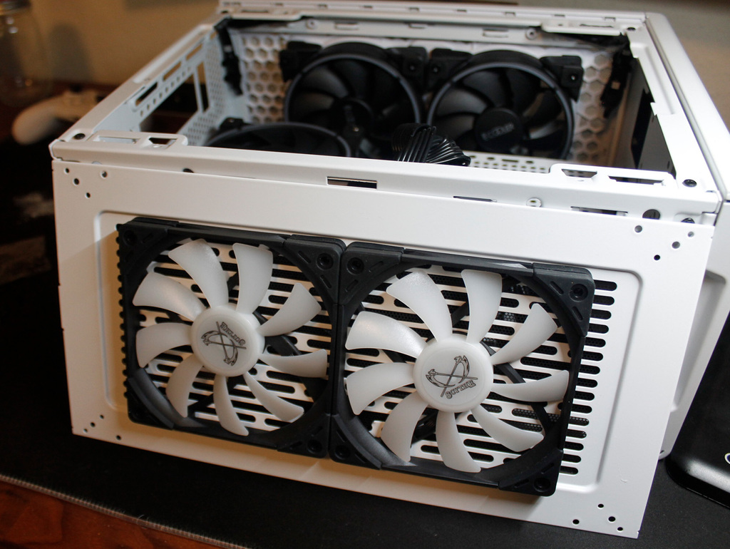 NR200 Fan Riser Feet by DROUGA | Download free STL model | Printables.com