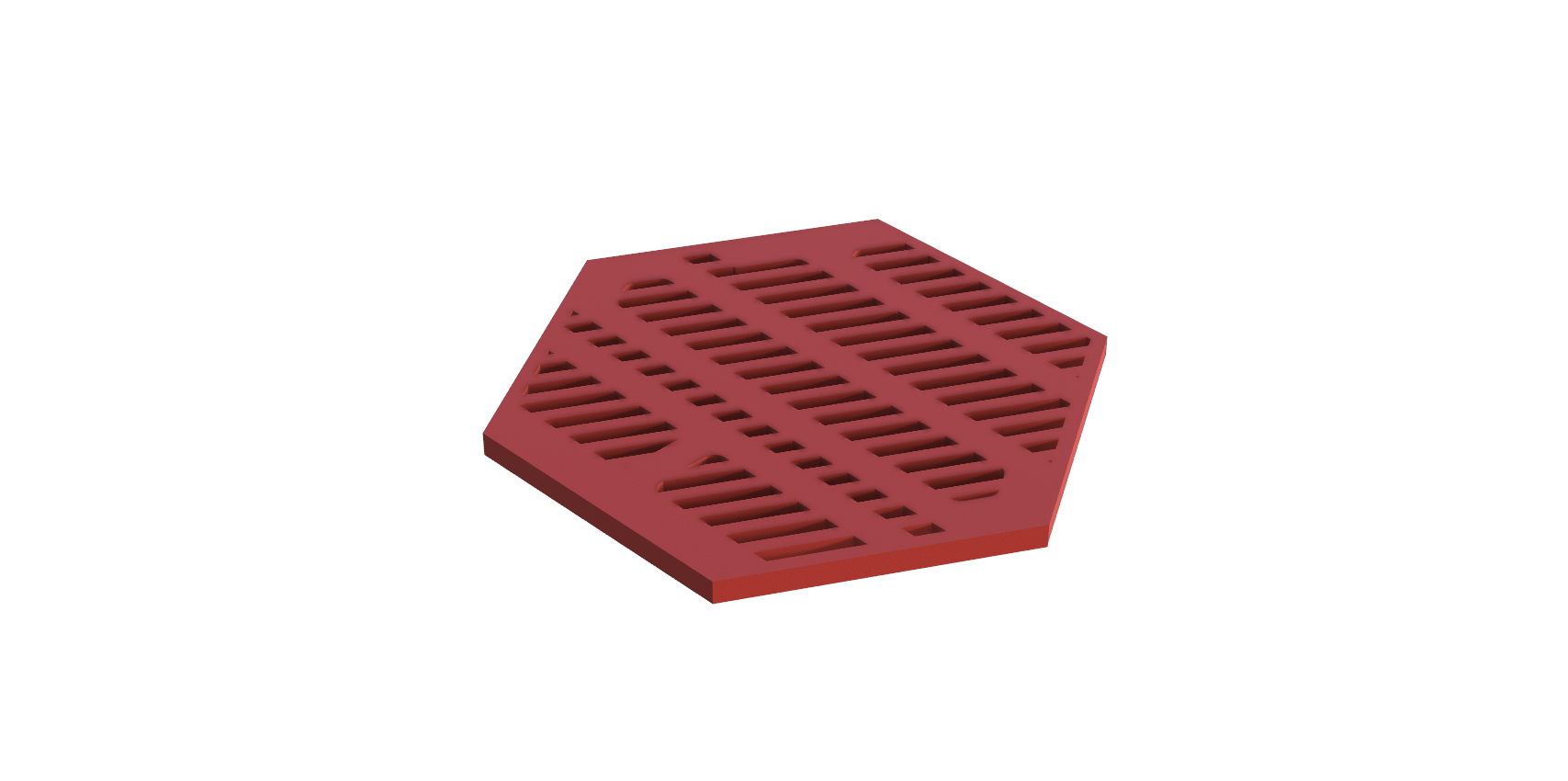 Typography Drink Coasters HOT Hexagon and COLD Circle by LightXaber