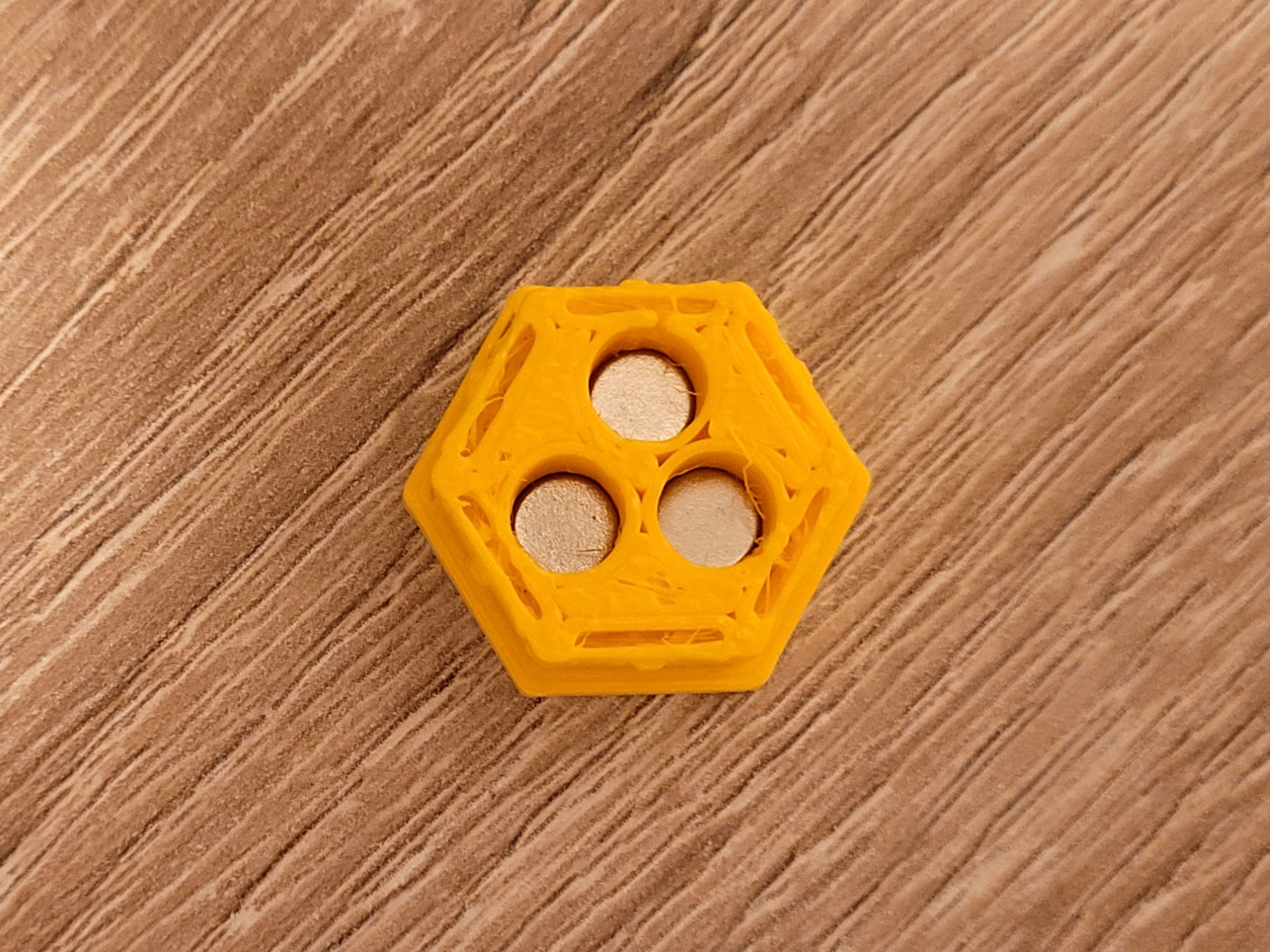 Honeycomb HSW Hidden Magnet Mount for three 6mm x whatever magnets