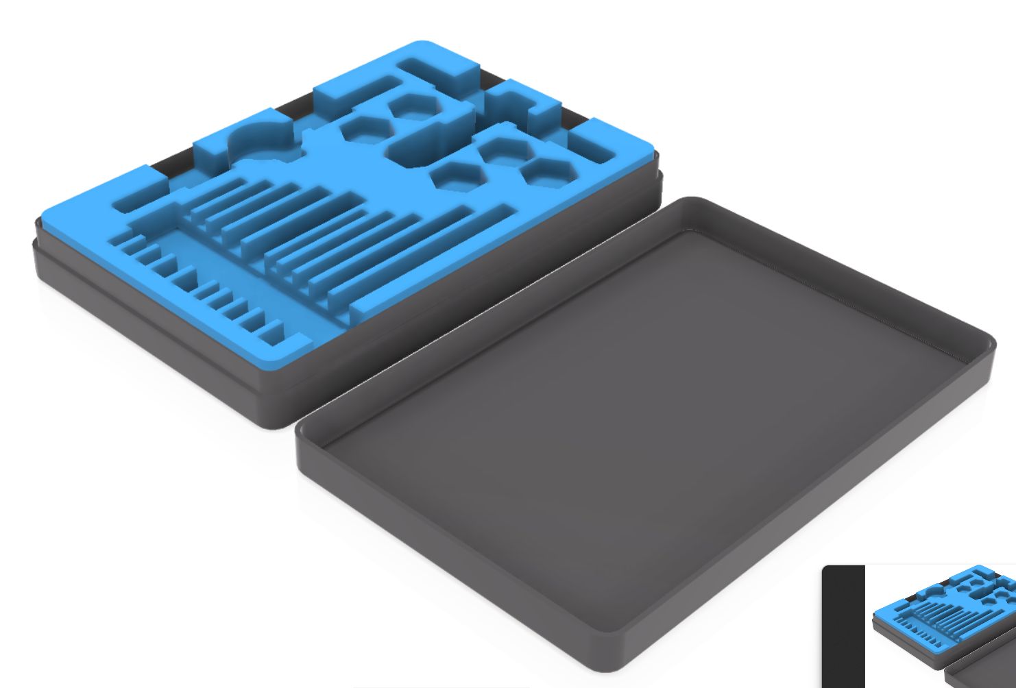 DeWALT Metric Tap and Hex Die Set Case by thomers Download free STL