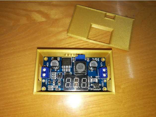 LM 2596 MH step down converter case by Oldřich Boček | Download free ...