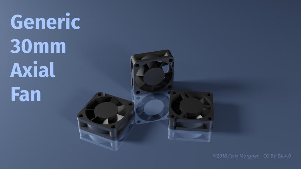 Generic 30mm Axial Fan