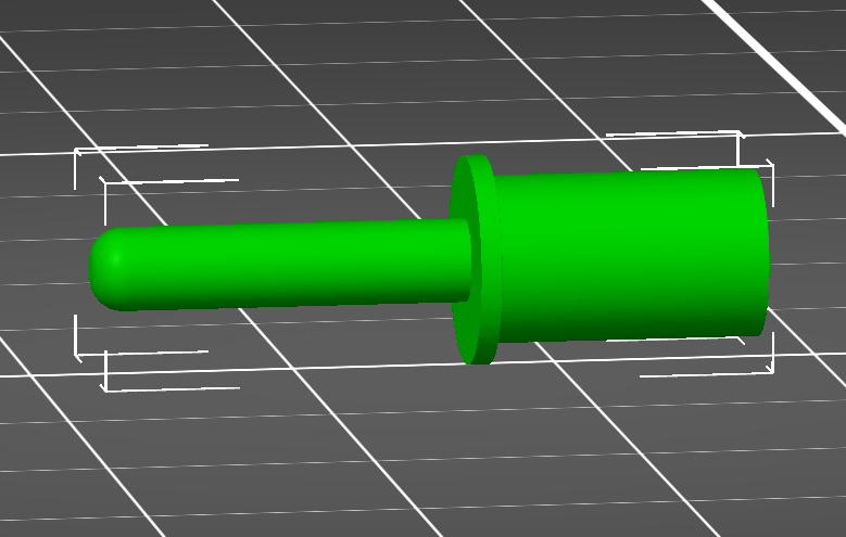 Shutter pin