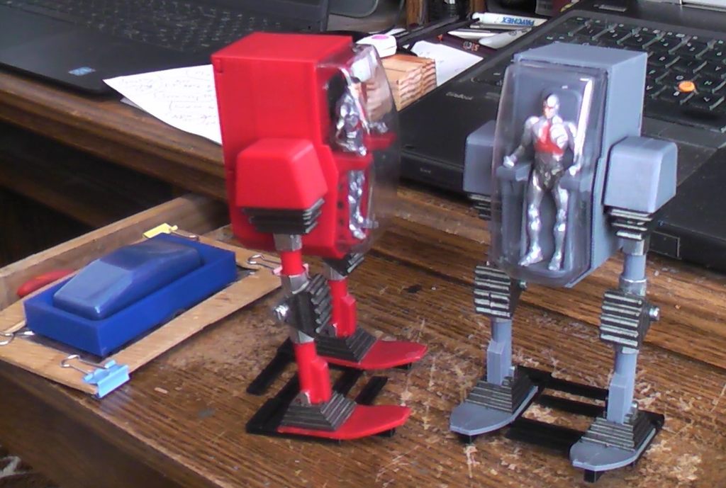 Miniatura 3 do modelo 3D Walking Robot Machine 2