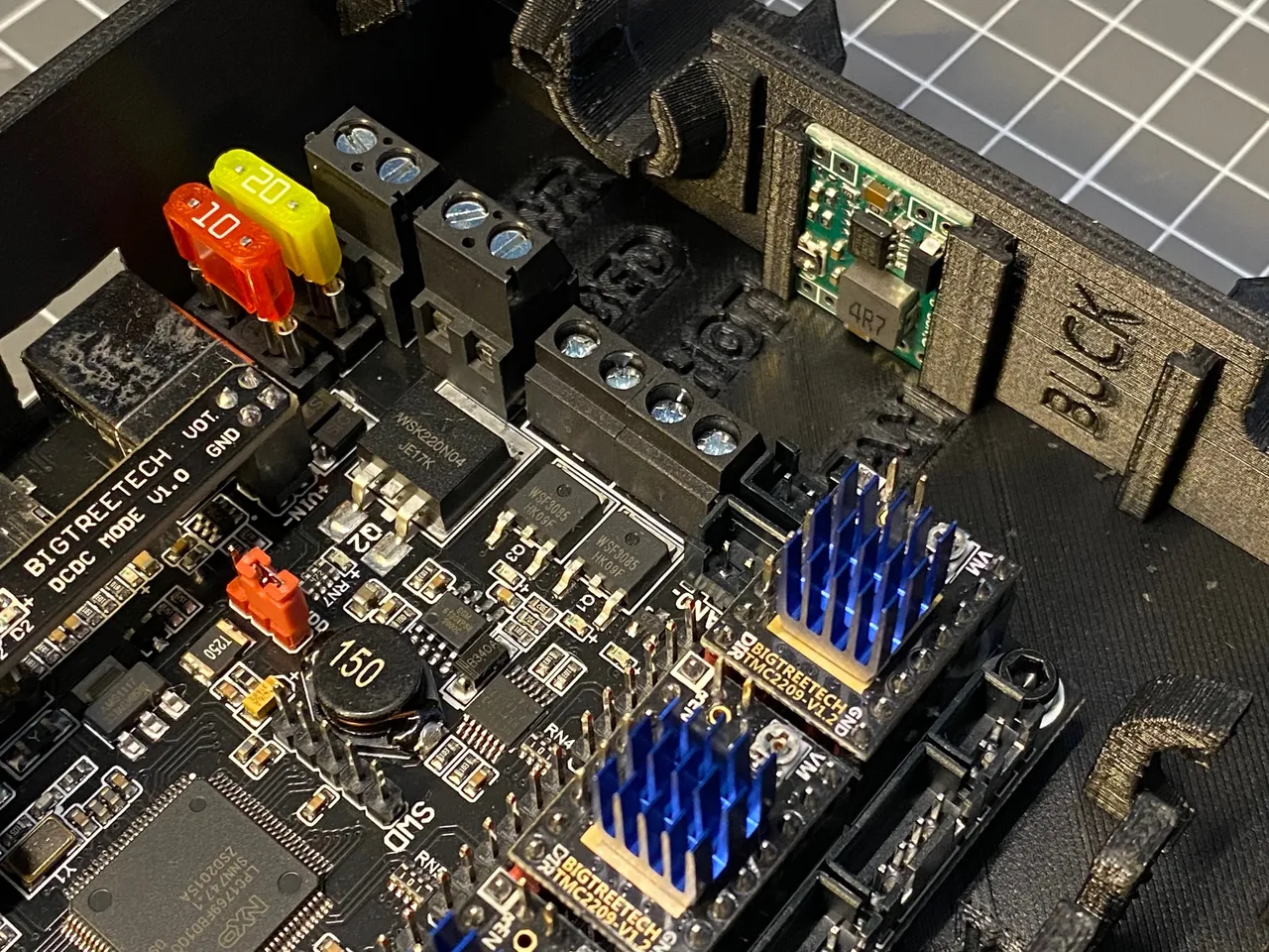 BTT SKR v1.3/1.4/1.4Turbo Mainboard Case for Bear Frame by