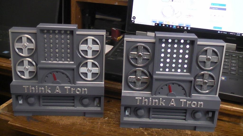 3D background Think-A-Tron for your collection display