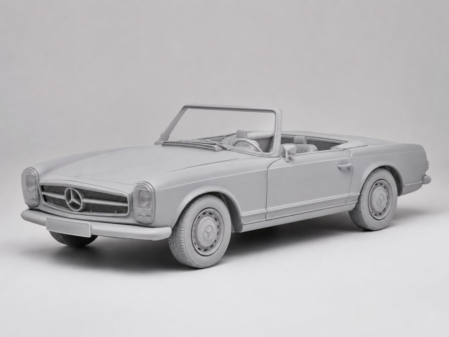 Model of a vintage car1970 - Modell eines Oldtimers1970