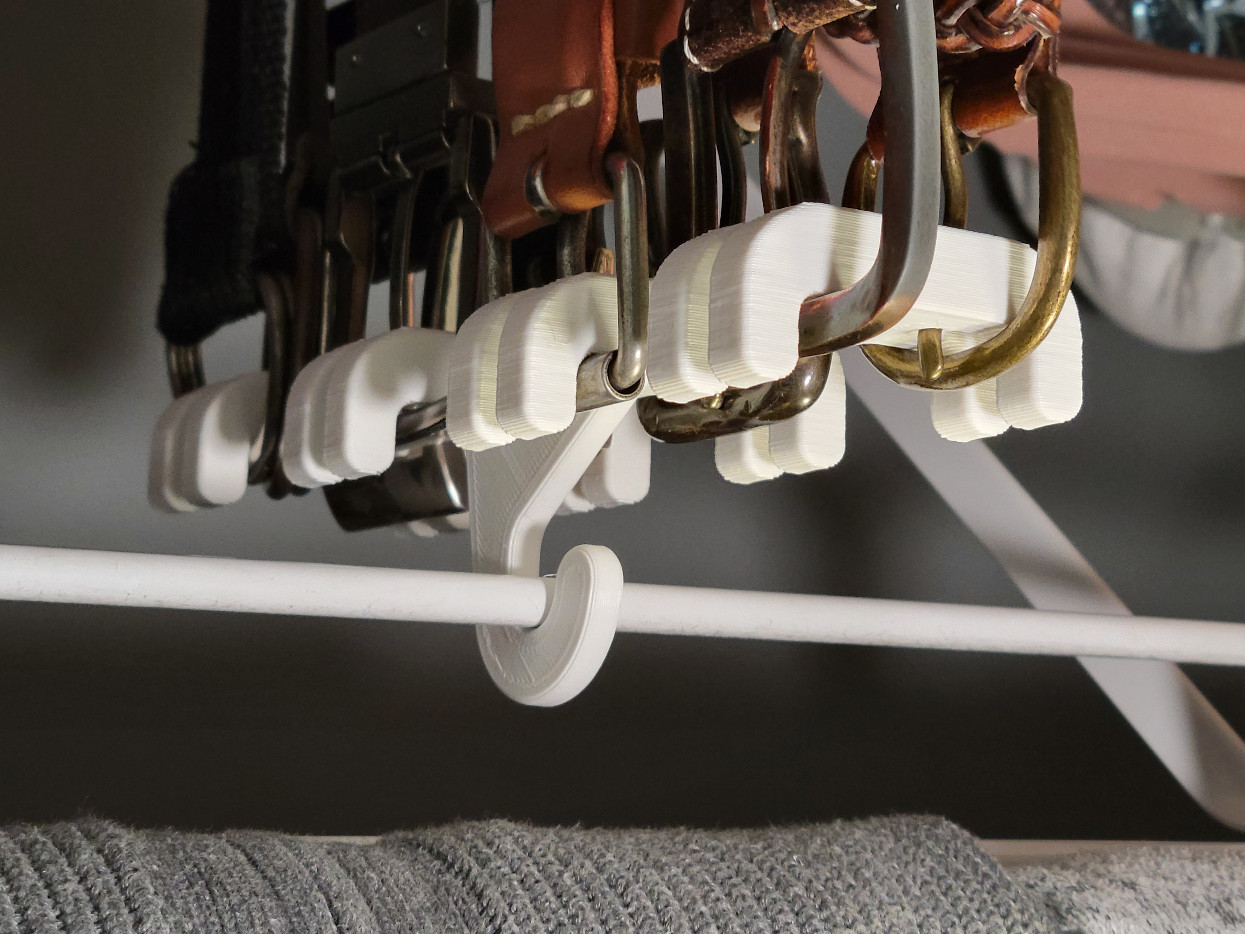 Belt Organizer Hanger (6 or 8 belts)