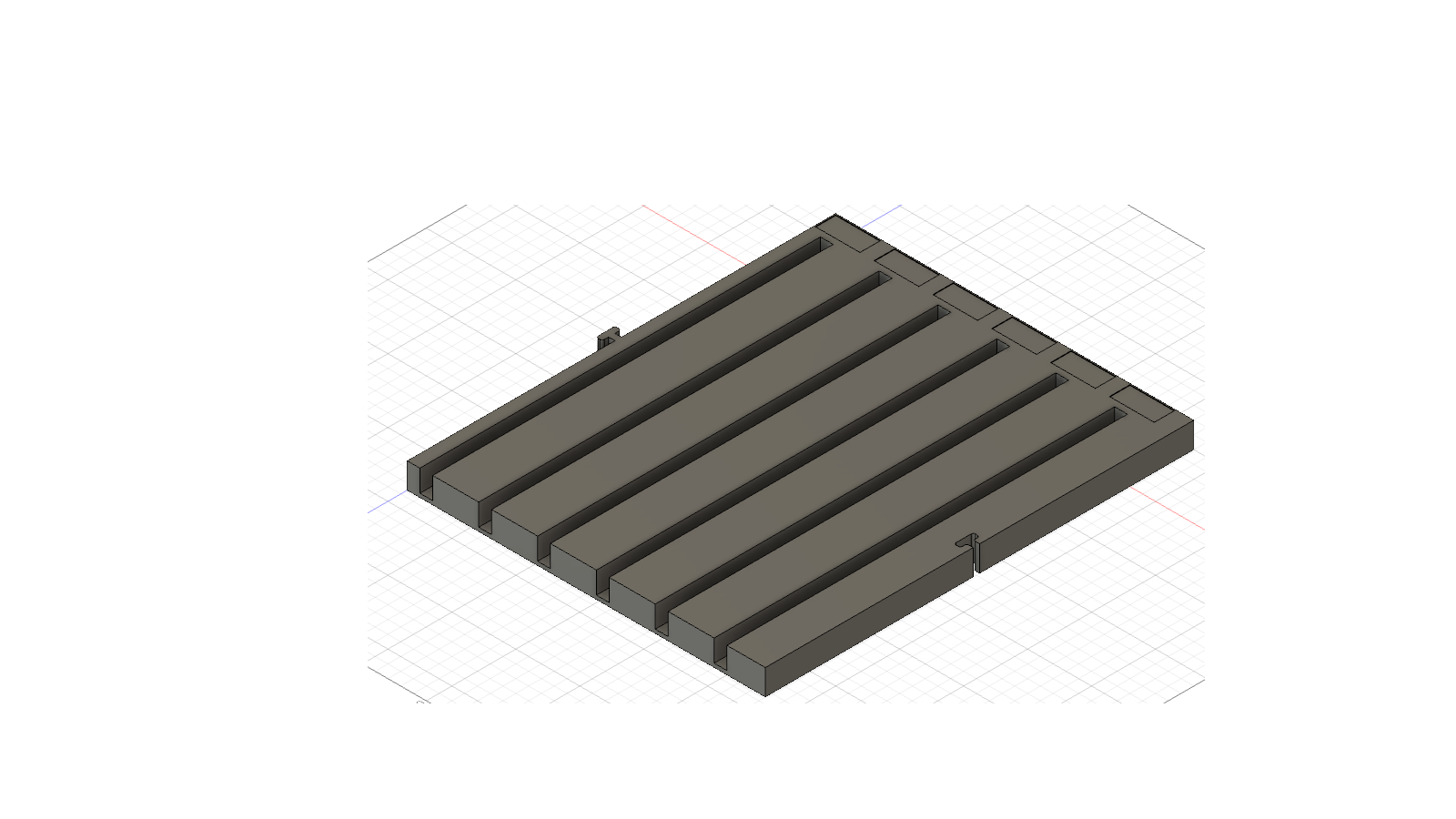 Holder for standard office folders
