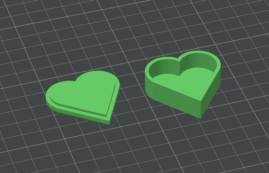 Miniatura 2 do modelo 3D Heart Shaped Box