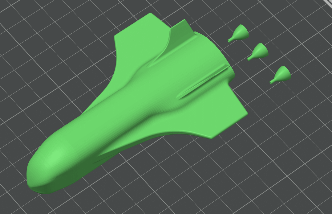 Space Plane by RadAssMikey | Download free STL model | Printables.com