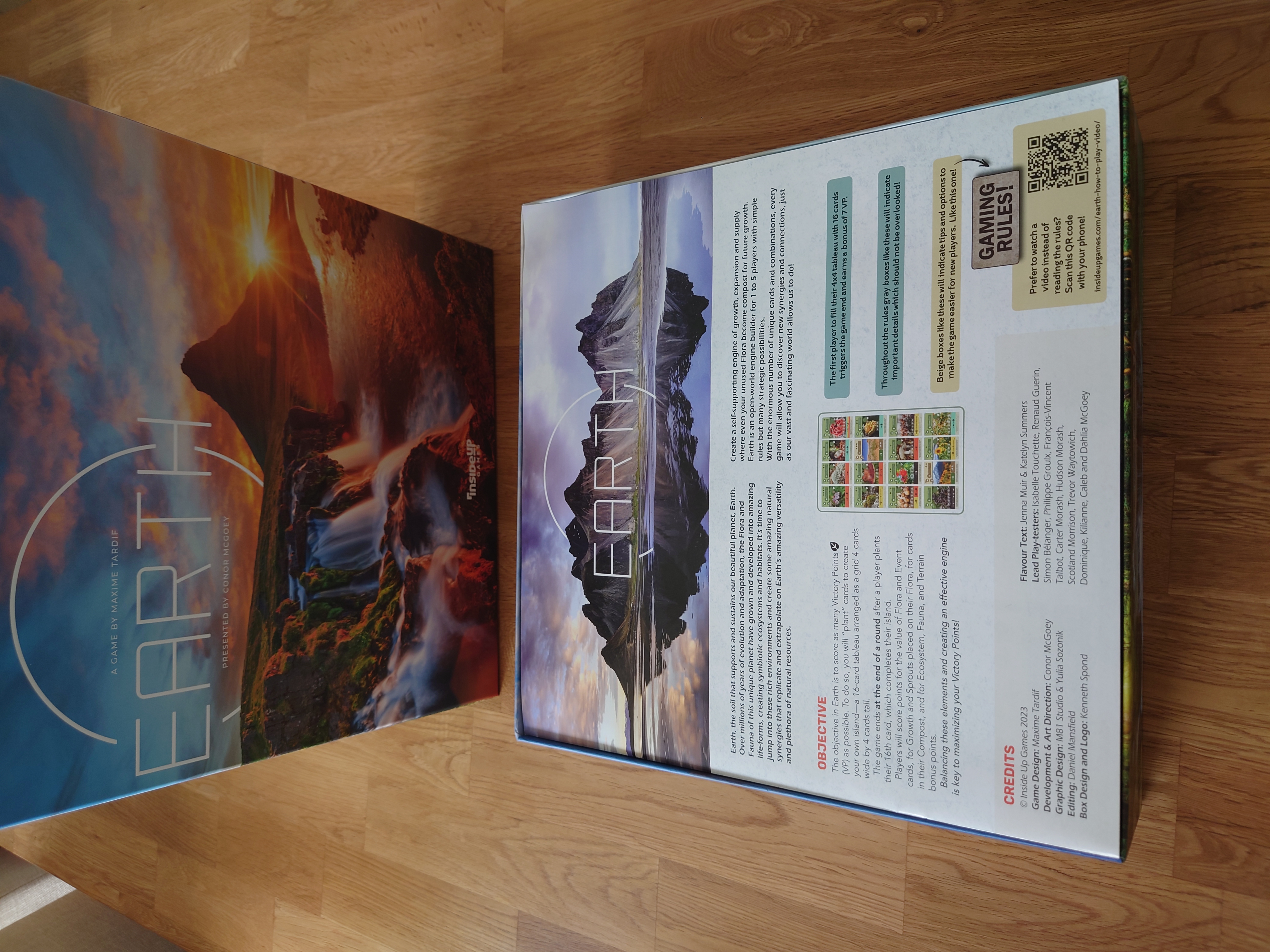 Earth Boardgame Insert