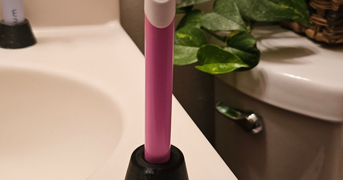 Quip Toothbrush Holder by Howler117 Download free STL model
