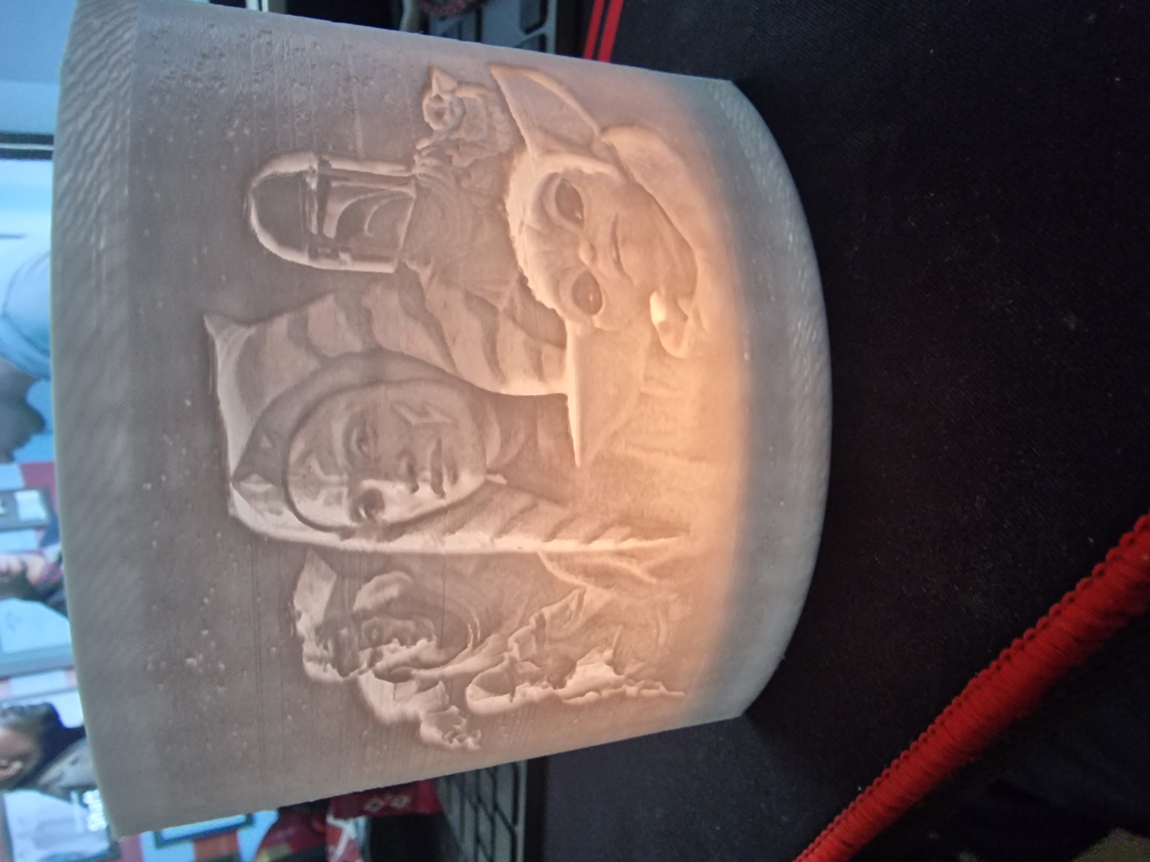 StarWars Lithophane