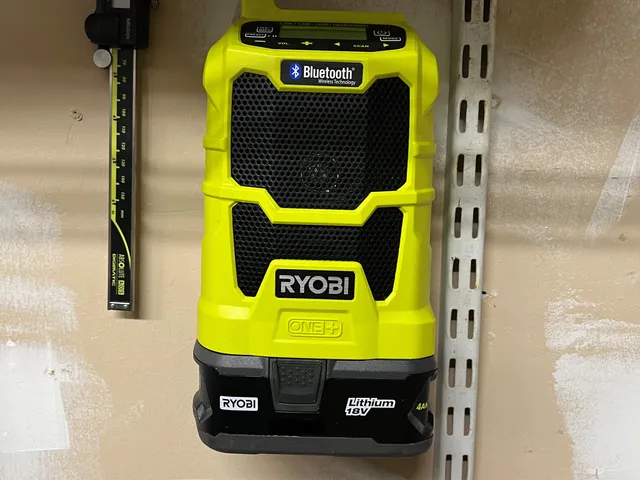 Ryobi Radio Wall Mount