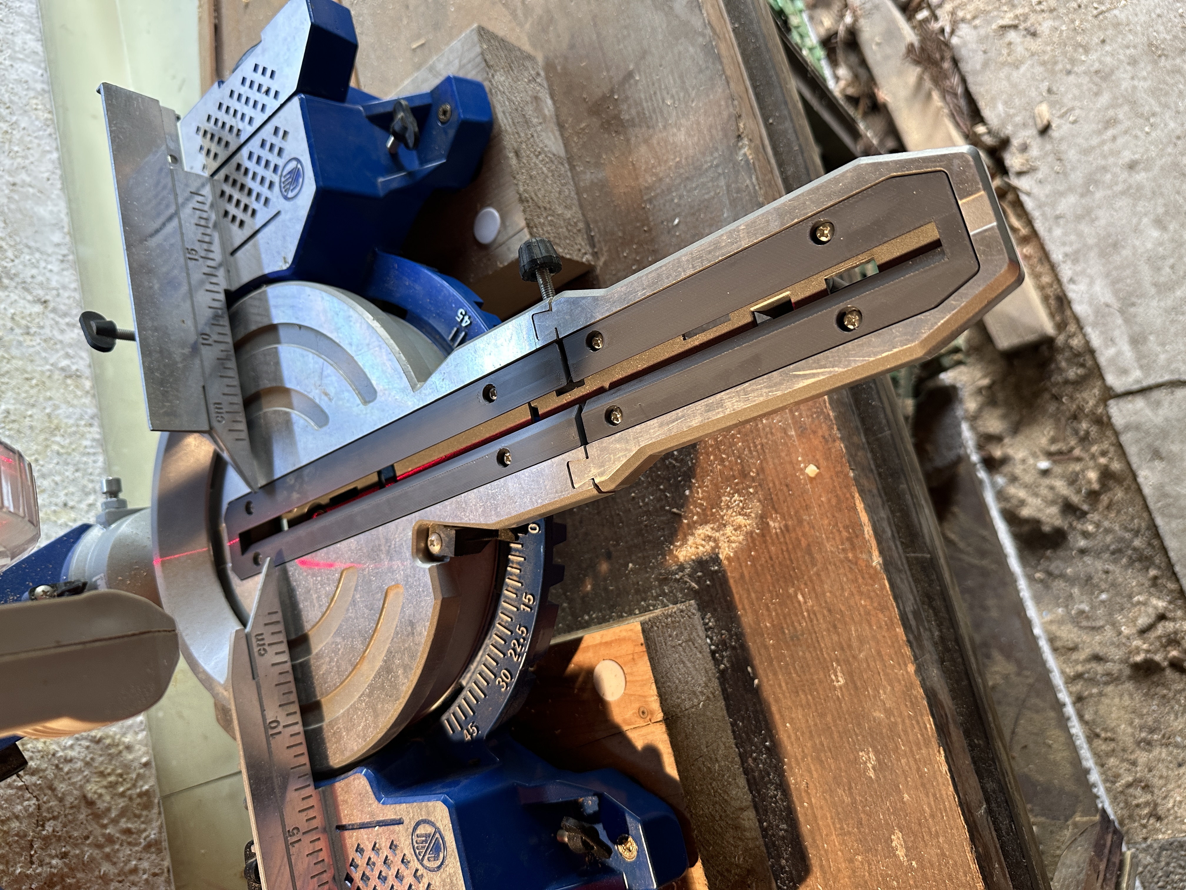 Scheppach HM90SL kerf insert (narrow)