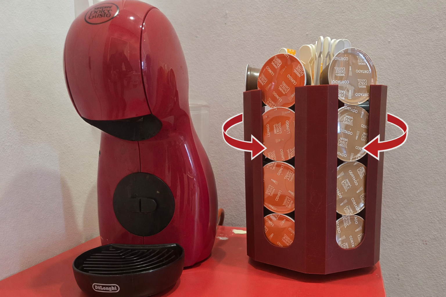 NESCAFE DOLCE GUSTO CAPSULE HOLDER / SOPORTE PARA CAPSULAS DOLCE GUSTO NESCAFE