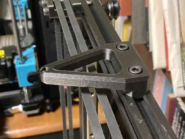 Rigid Reverse-Bowden Mount for V-Slot 2020 Aluminum Extrusions