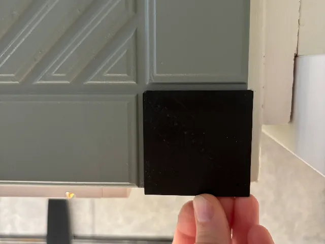 Cabinet knob jig