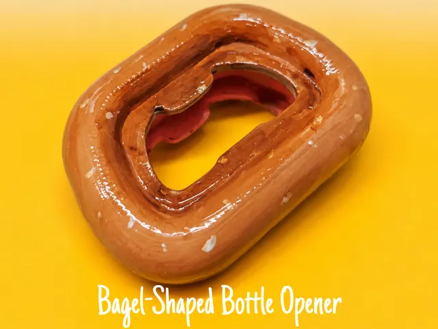Bagel-Shaped Bottle Opener