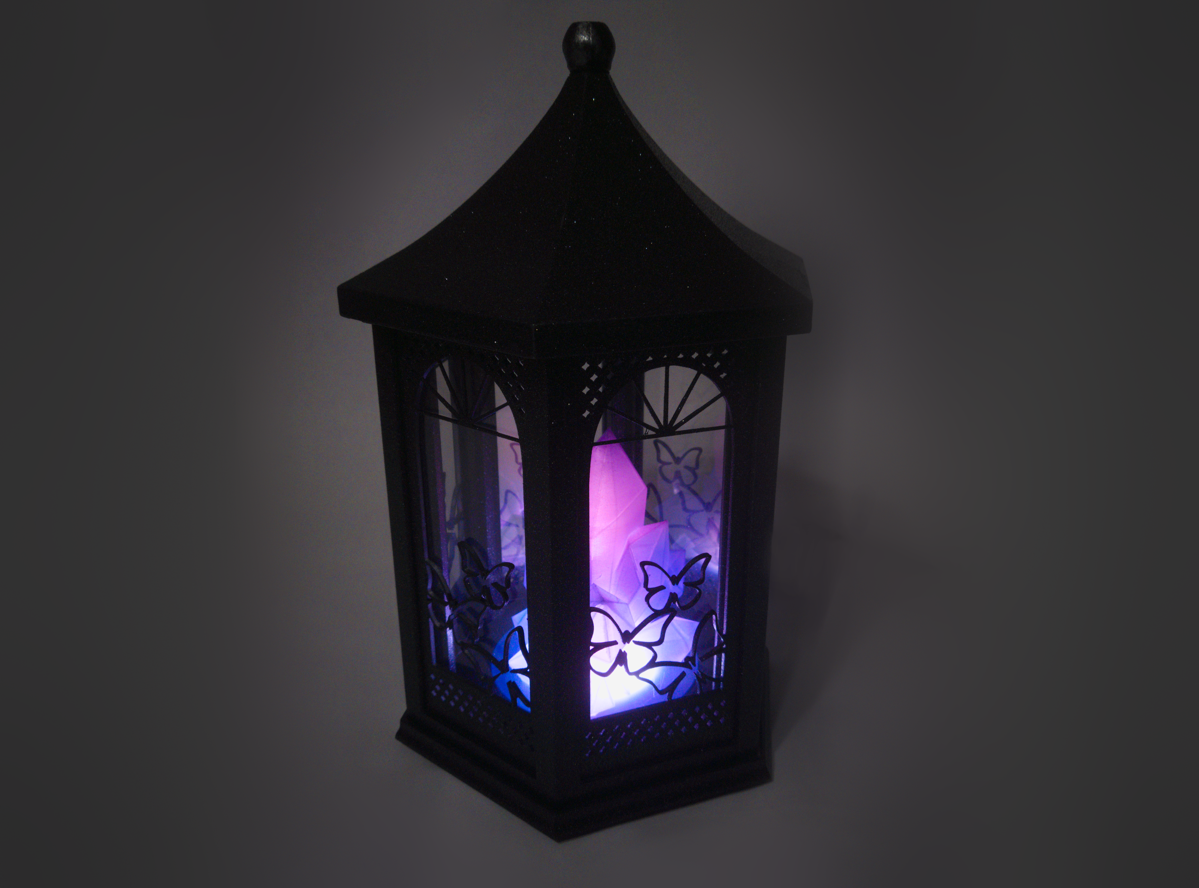 Magical Crystal Butterfly Lantern