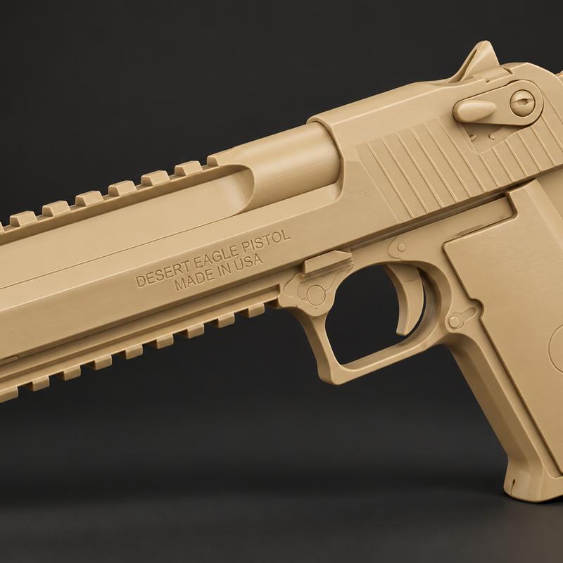Desert Eagle .50 AE – Full Scale 3D Printable Model by pino1021 ...