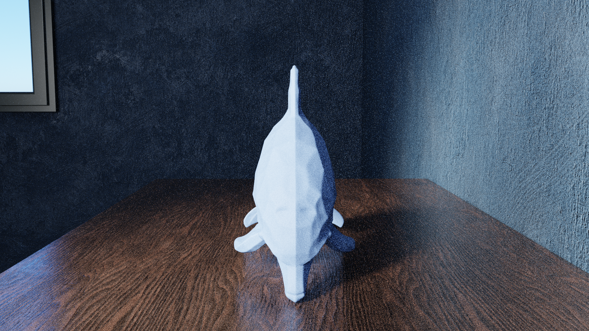 Miniatura 5 do modelo 3D Low Poly Dolphin