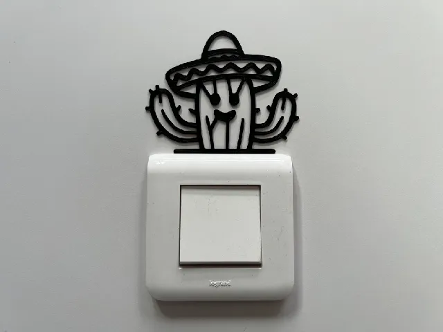 Wall Light Switch Decoration #19