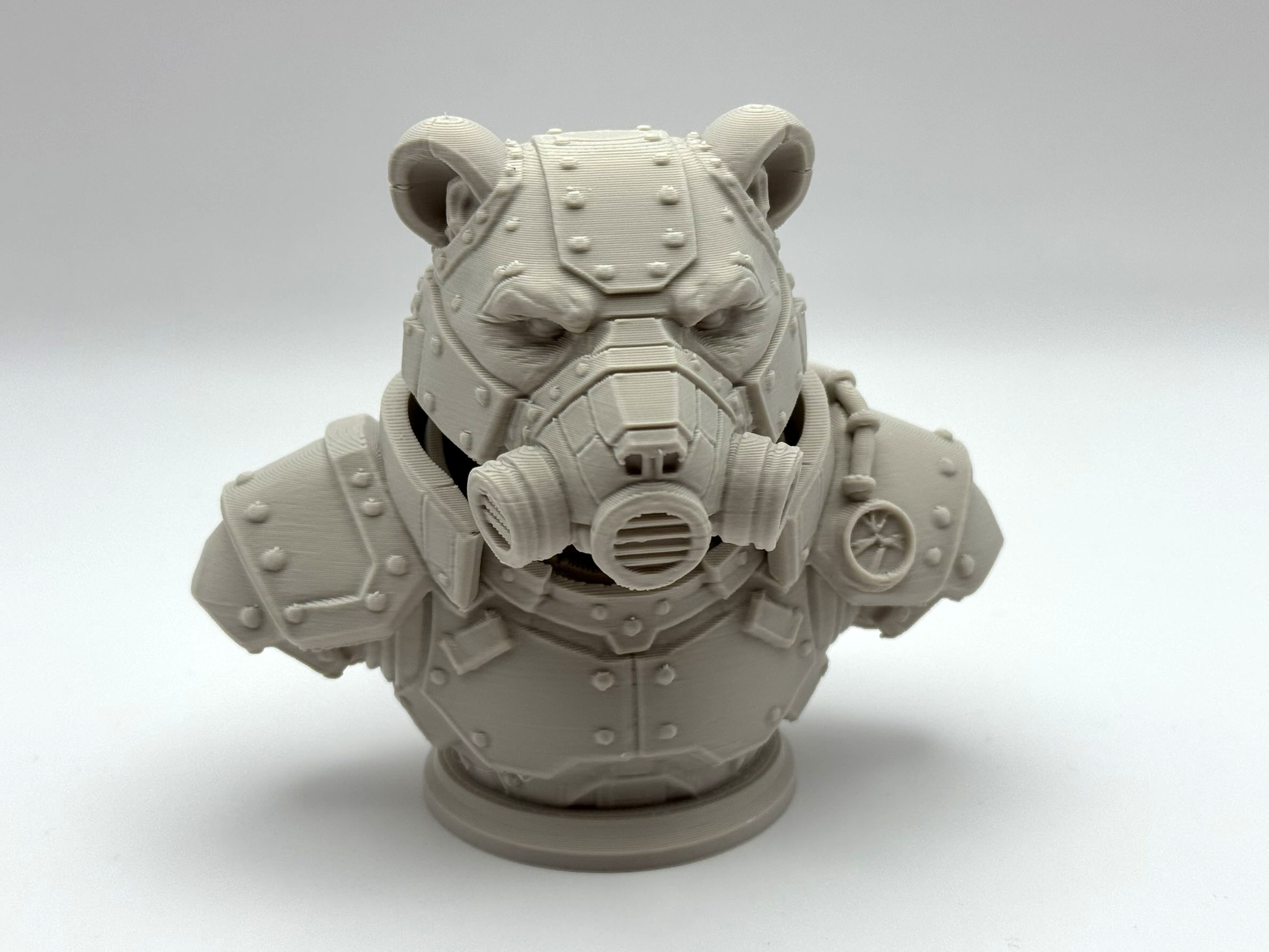 Bear Steampunk Bust