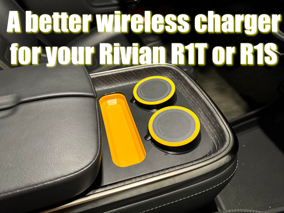 The Wattson - The Rivian Magsafe Charging Dock (Personal Use)
