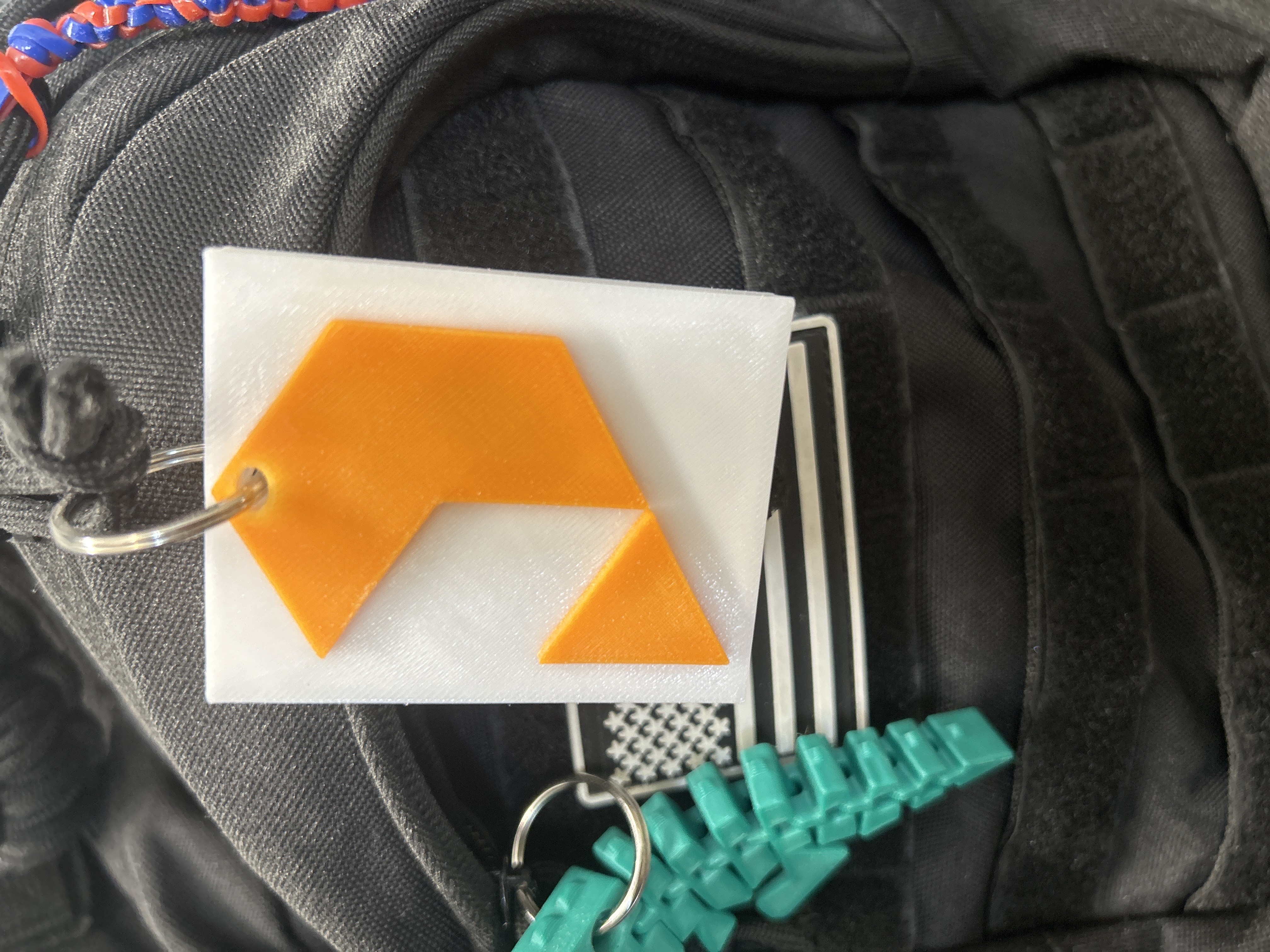 Printables logo keychain