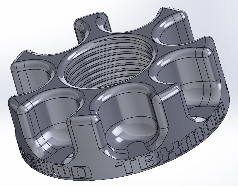 Handnut G3/4" for water barrel