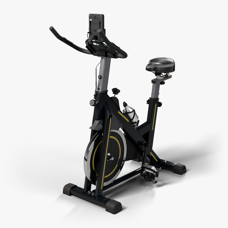 Realistic Exercise Spinning Bike 3D Model (Blender, FBX, GLB) + Print ...