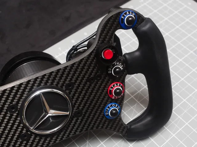 Moulds and Moulding Stand for Turn Racing AMG GT3 Steering Wheel