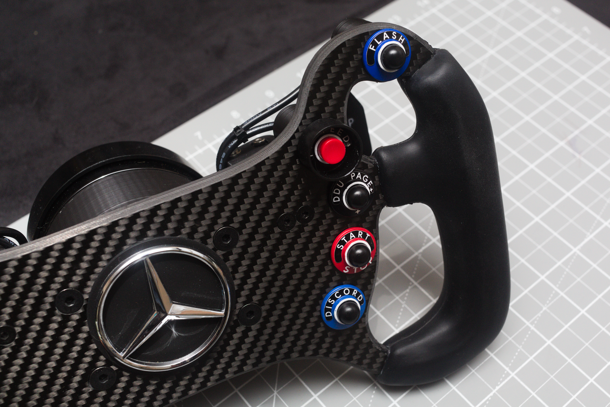 Moulds and Moulding Stand for Turn Racing AMG GT3 Steering Wheel