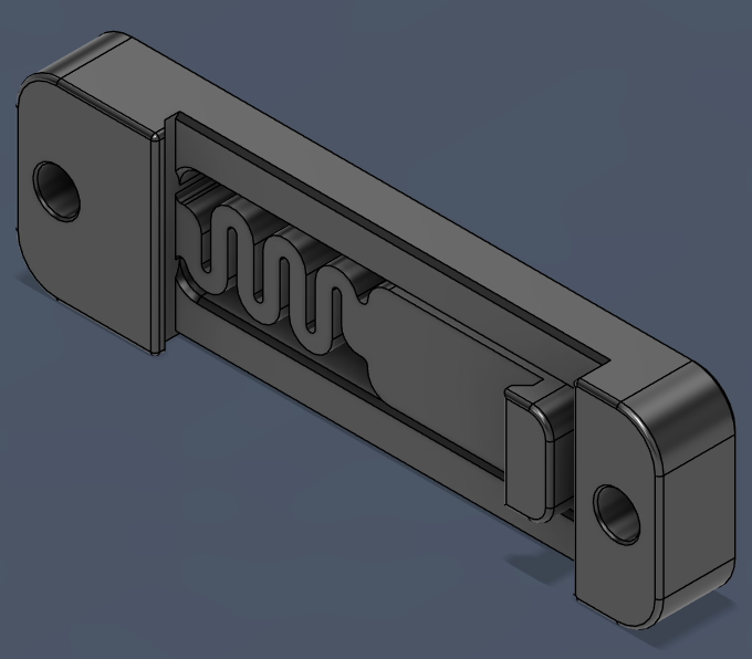 DIN Rail Bracket Parametric