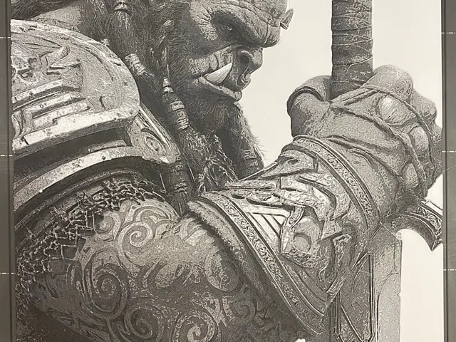 Orc Preparing for Battle - Hueforge