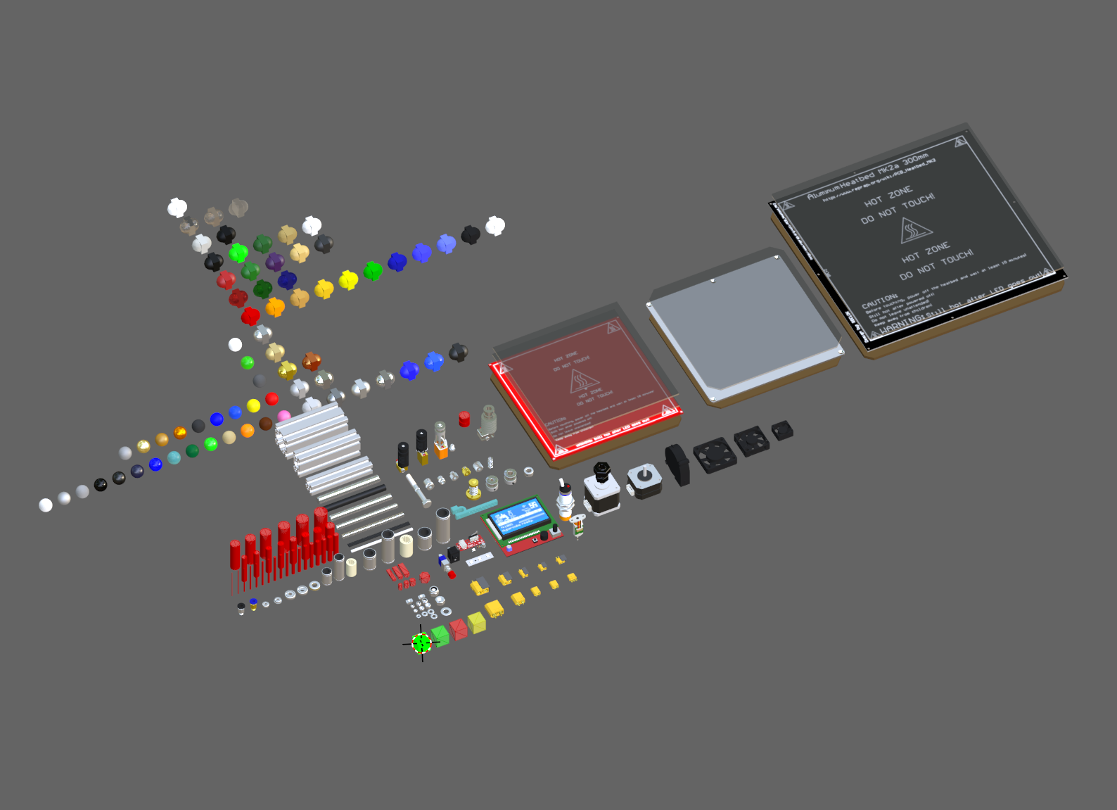 My Blender 3d-printing parts/materials library
