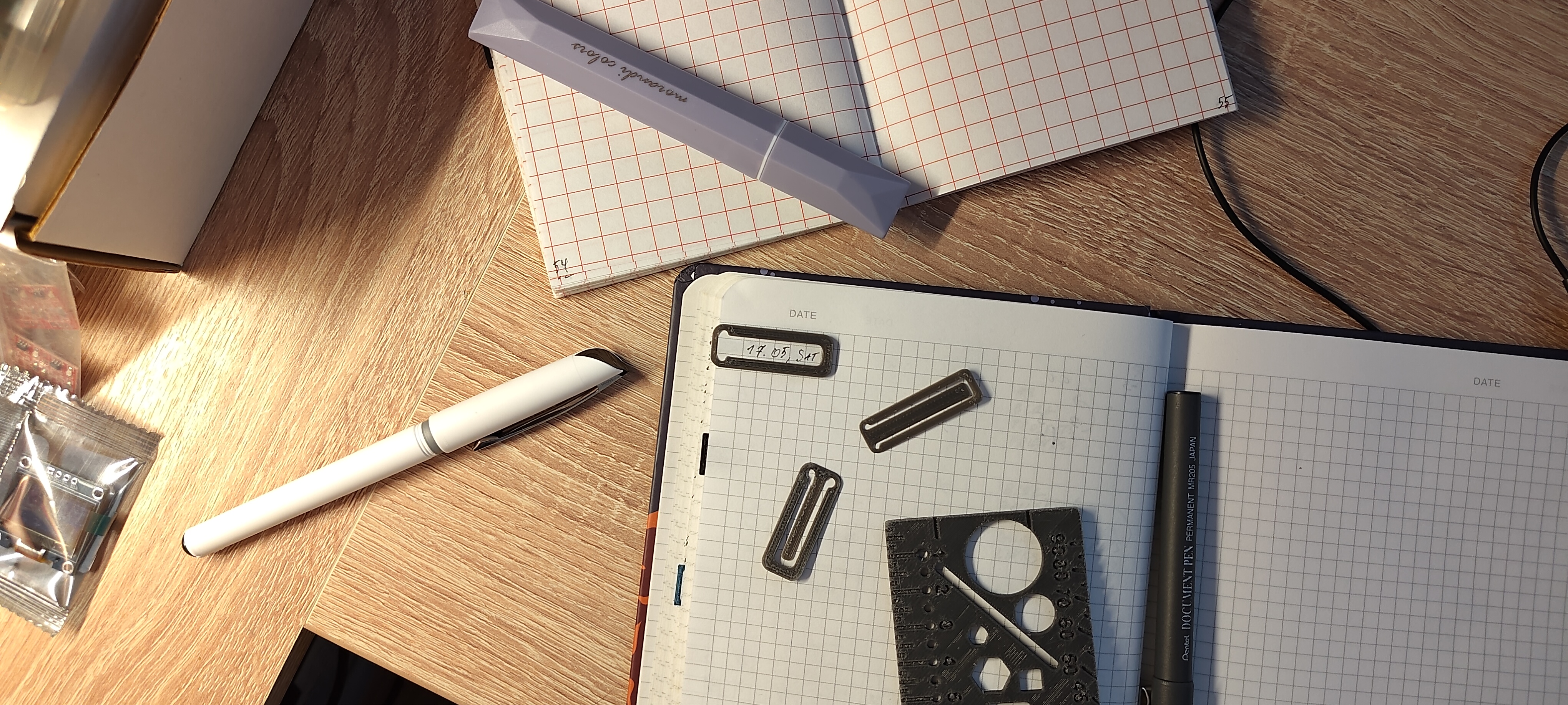 Parametrized bookmark (openscad) — miniatura 3