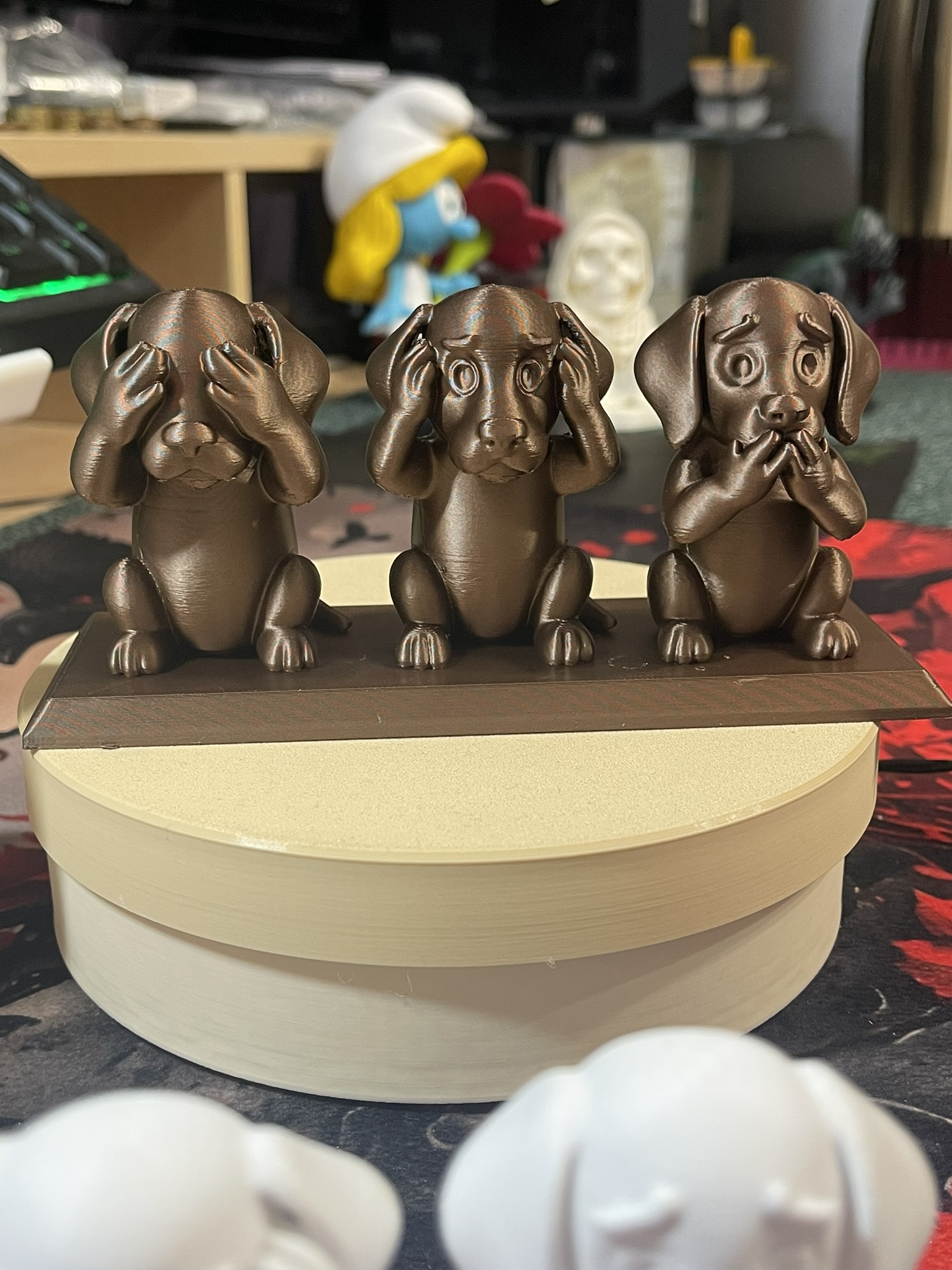 Dachshunds “Hear No Evil – See No Evil – Speak No Evil”