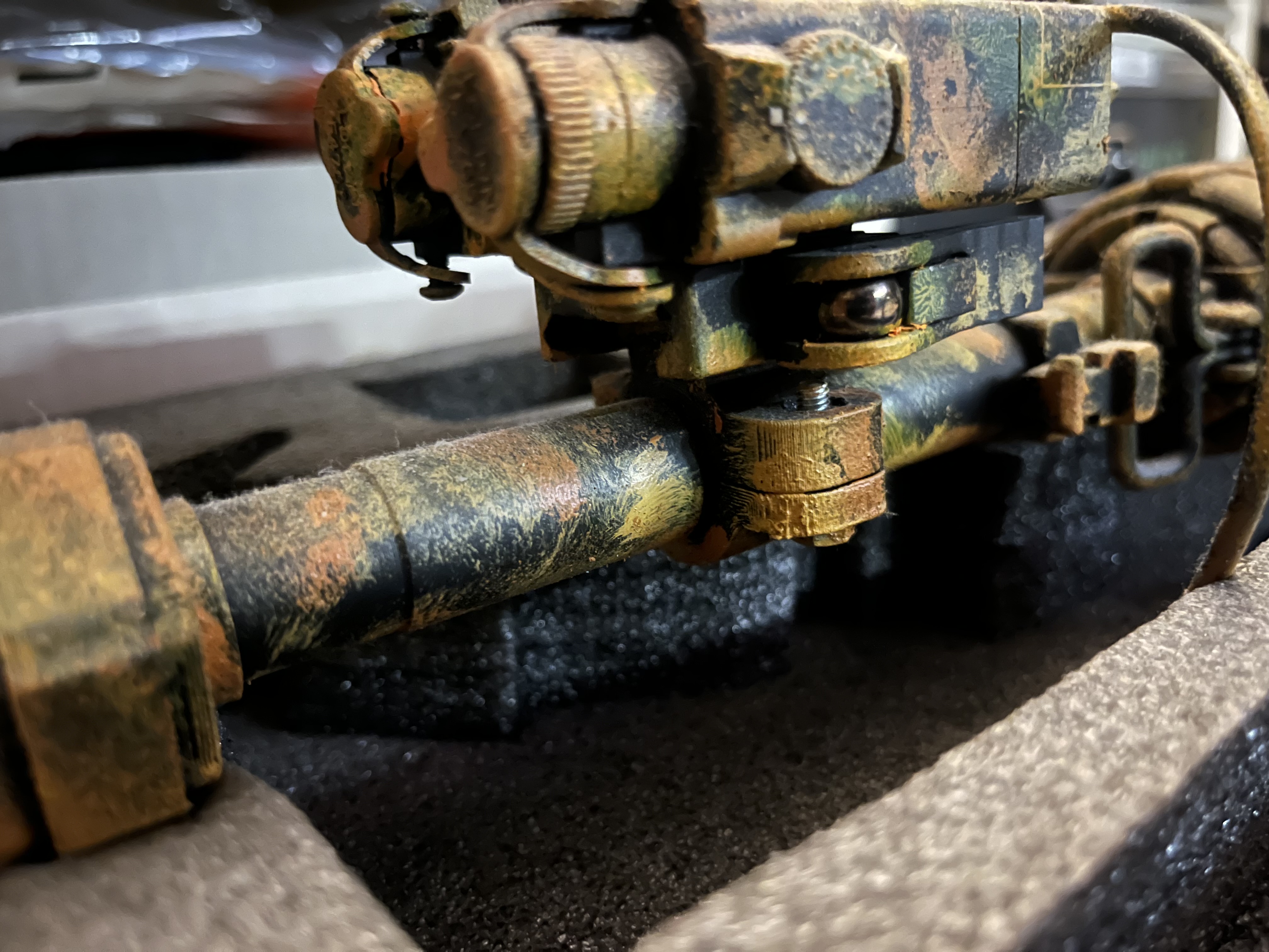 small ris for laser mount on m4a1 gun tube