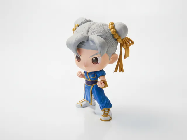 Chibi Chun Li Figurine Cute Character 3D Printable