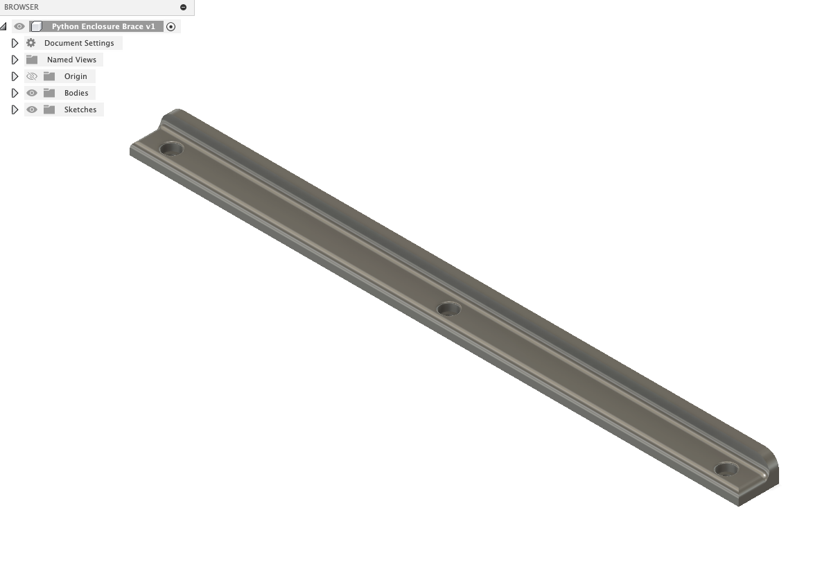 Python Enclosure Support Bracket — miniatura 2