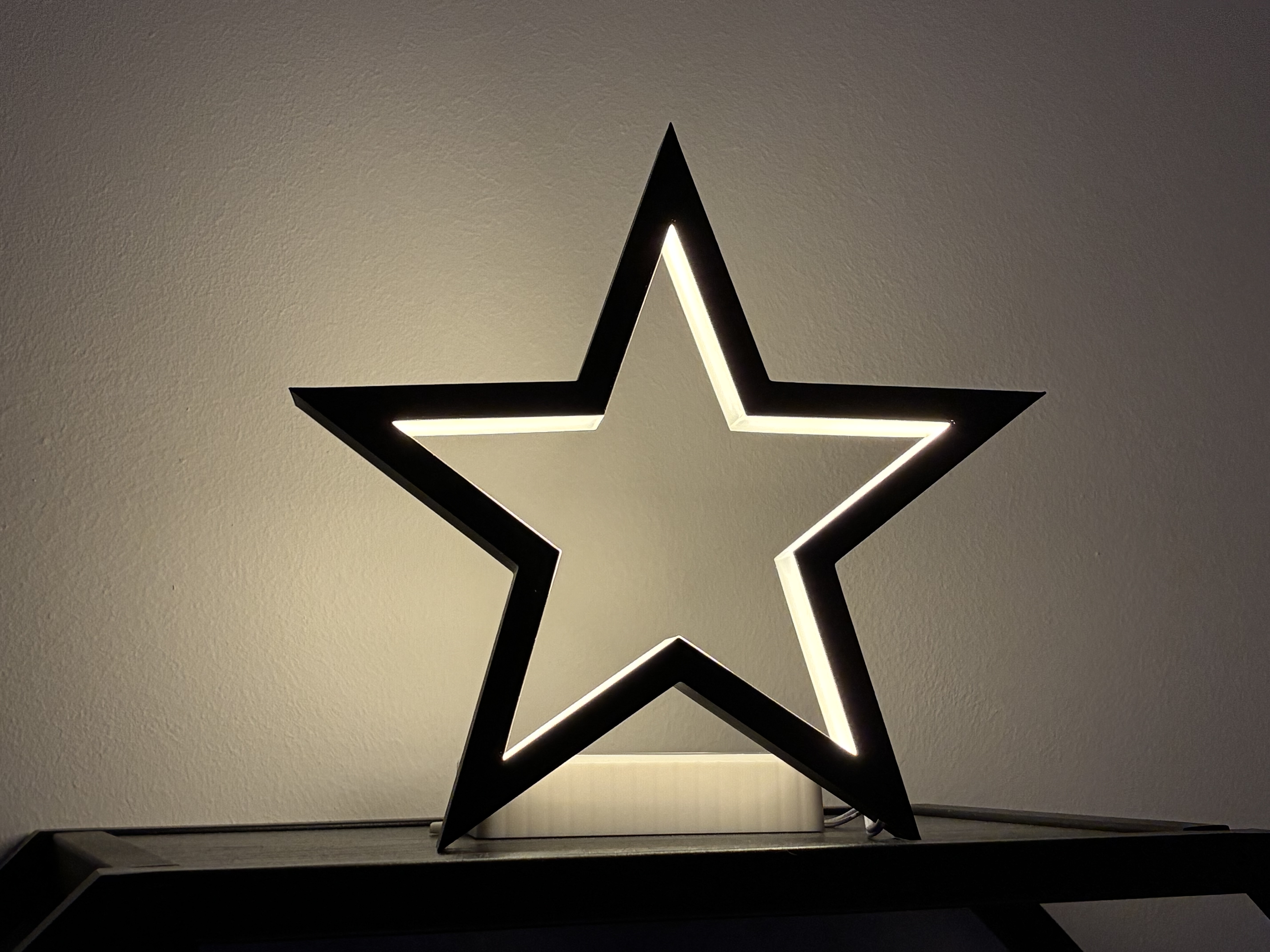 Illuminated Decor Star (different sizes)